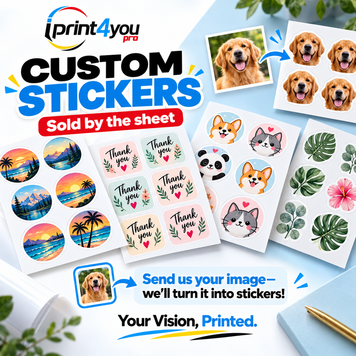 Custom Sticker Sheets