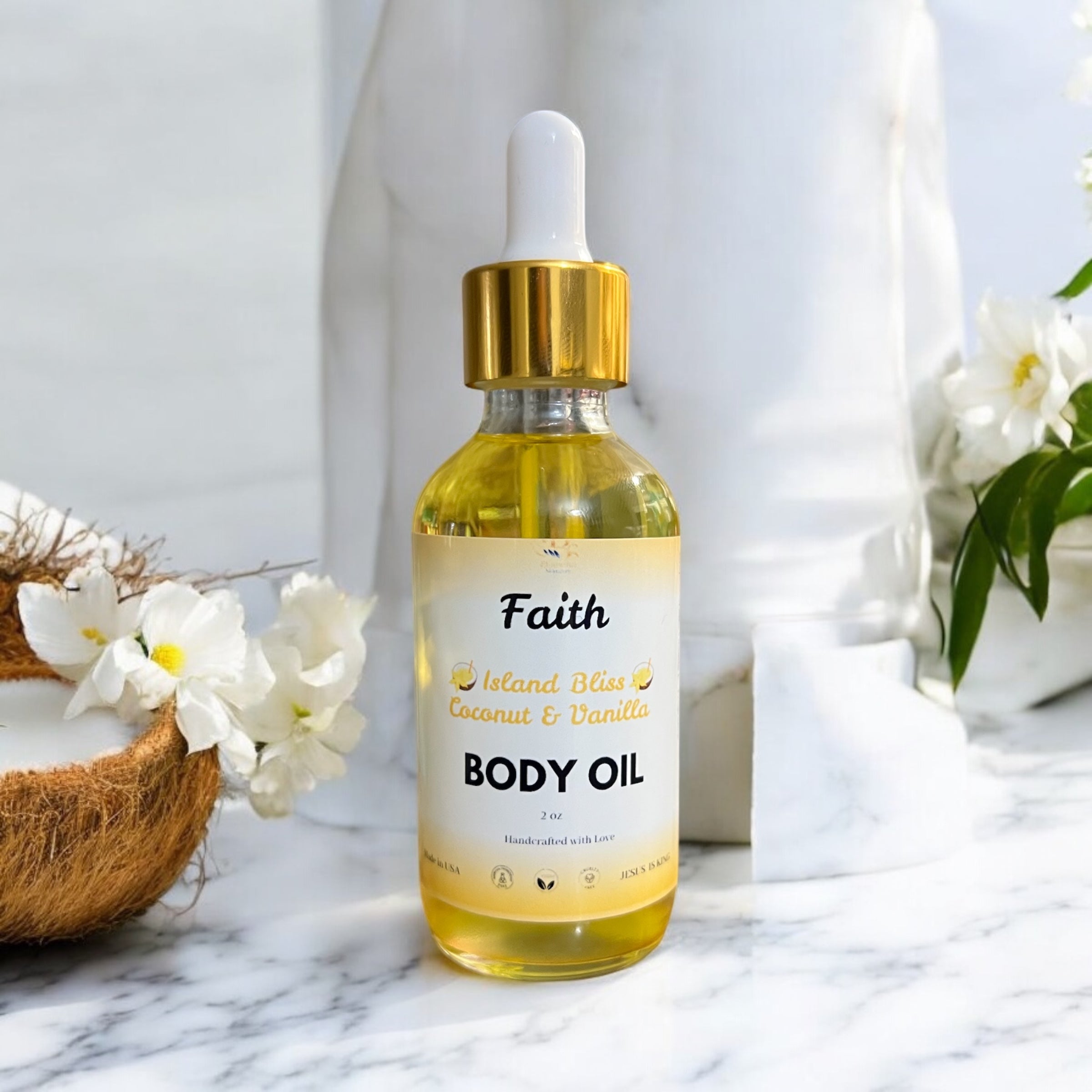 Island Bliss Coconut & Vanilla Body Oil