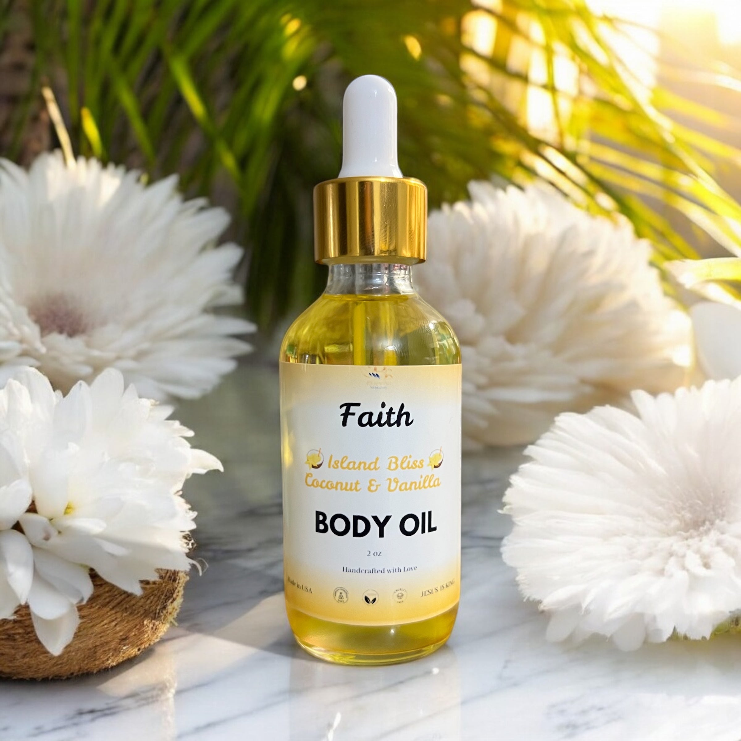 Island Bliss Coconut & Vanilla Body Oil