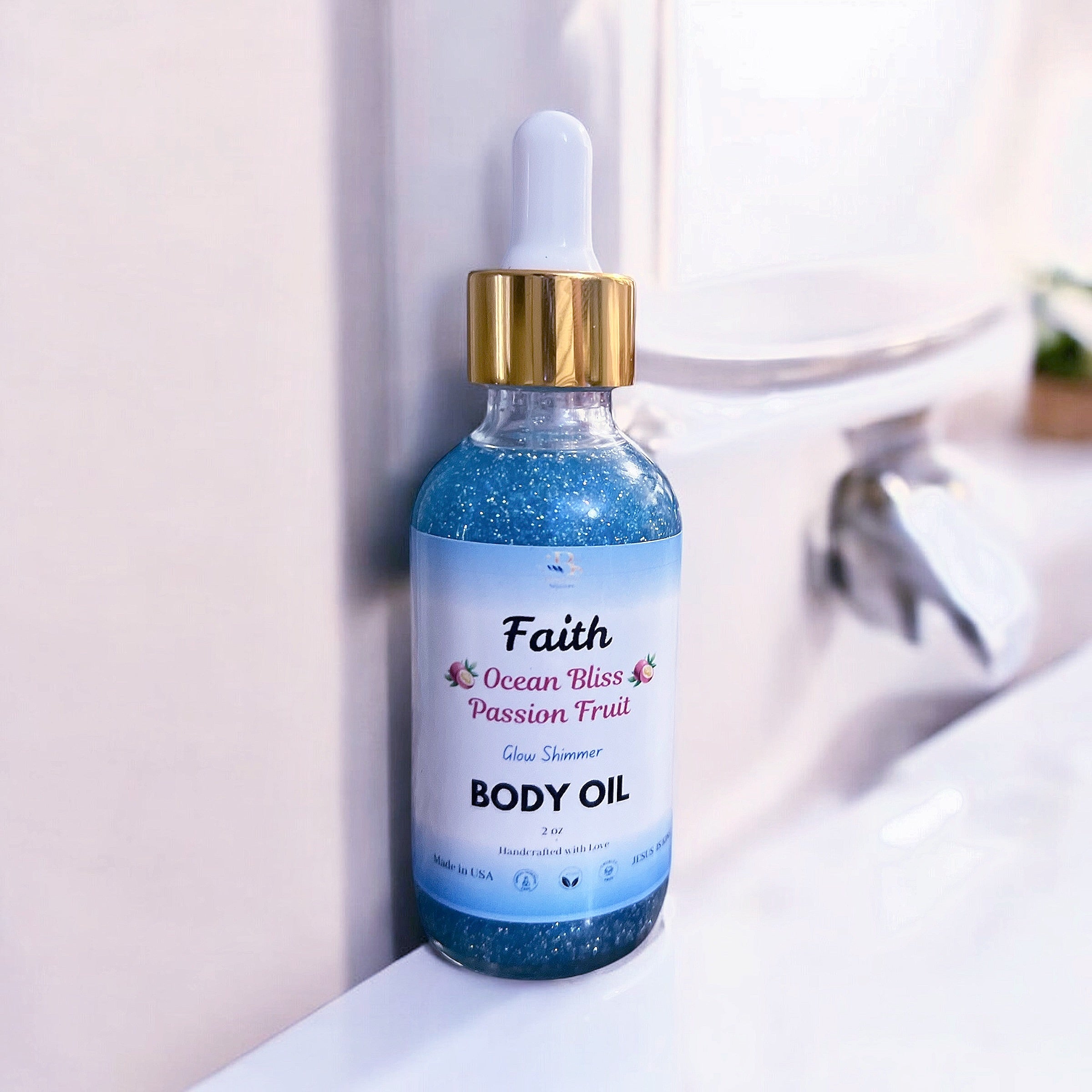 Ocean Bliss Passion Fruit Shimmer Body Oil