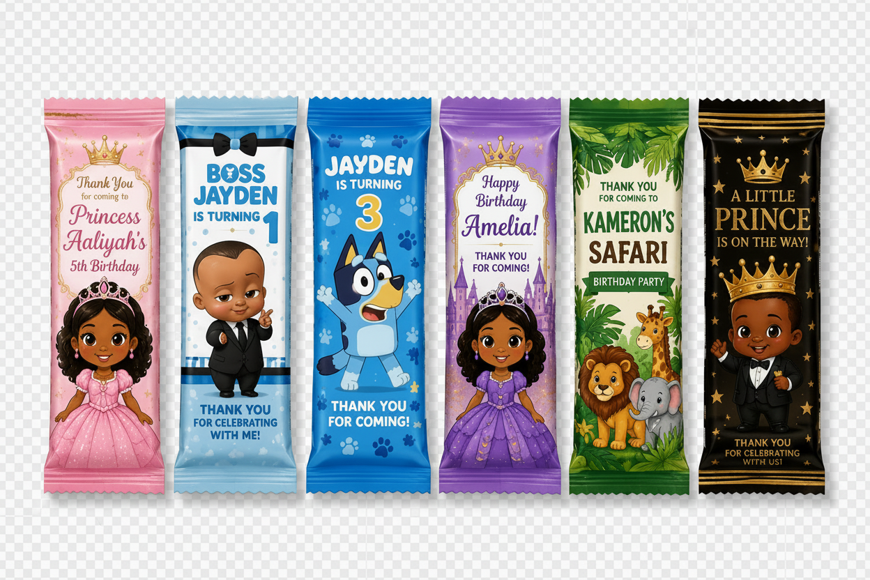 Custom Snack Wrappers