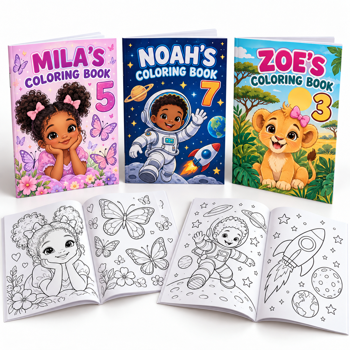 Personalized Coloring Book