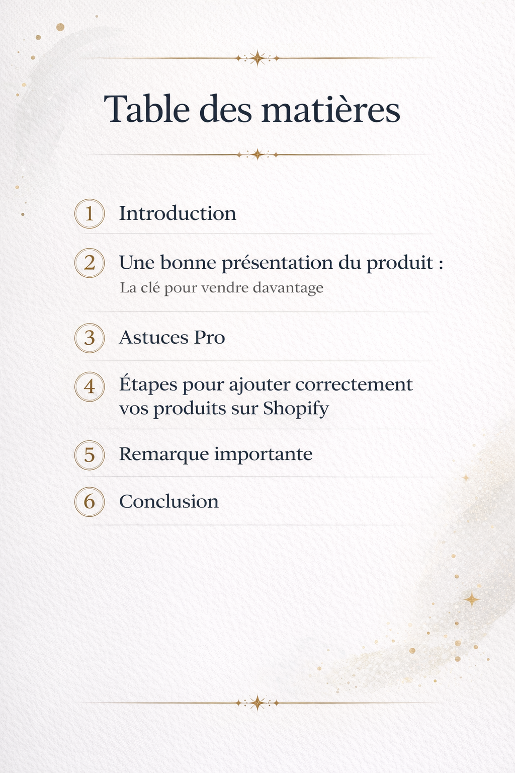 Guide Shopify – Comment Ajouter des Produits.   par Blousena Bigord
