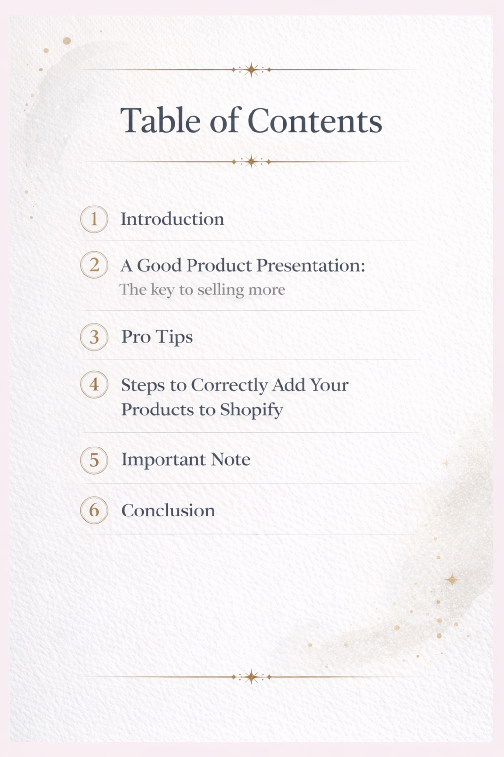 Shopify Guide – How to Add Products
by Blousena Bigord