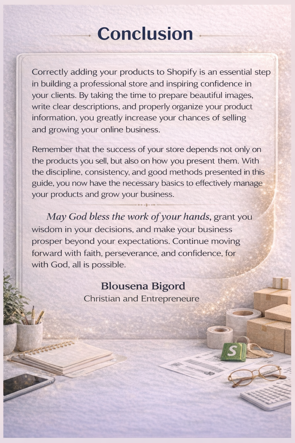 Shopify Guide – How to Add Products
by Blousena Bigord