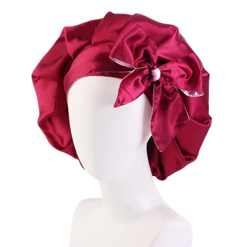 Satin Bonnet Double Layer.